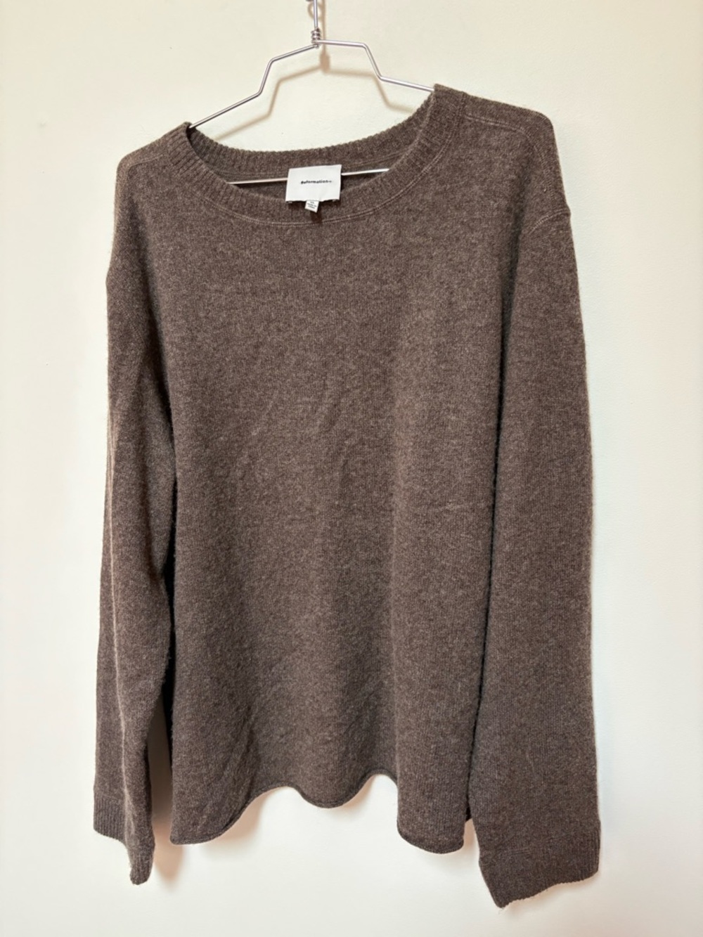 NWOT Reformation Cashmere Boyfriend Sweater Size XL Women’s - Picture 8 of 16